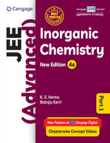 Cengage JEE (Advanced) Inorganic Chemistry Part 1 with Chapterwise Concept Videos & Online Assessments