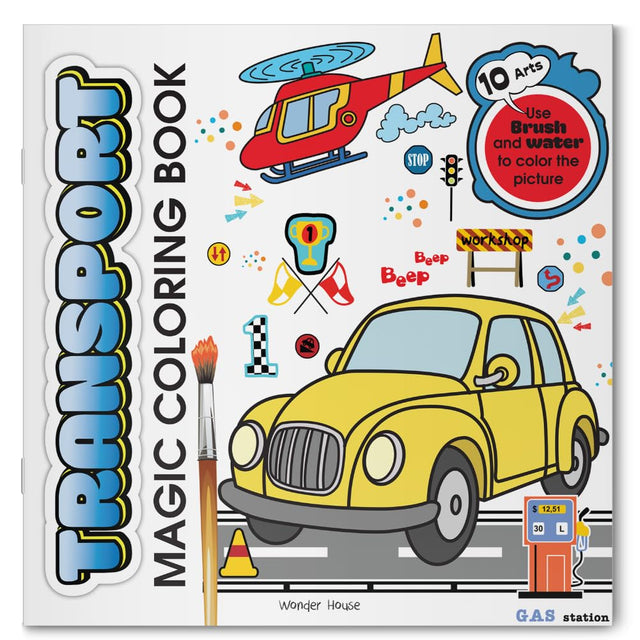 Transport Magic Coloring Book - Retail Maharaj