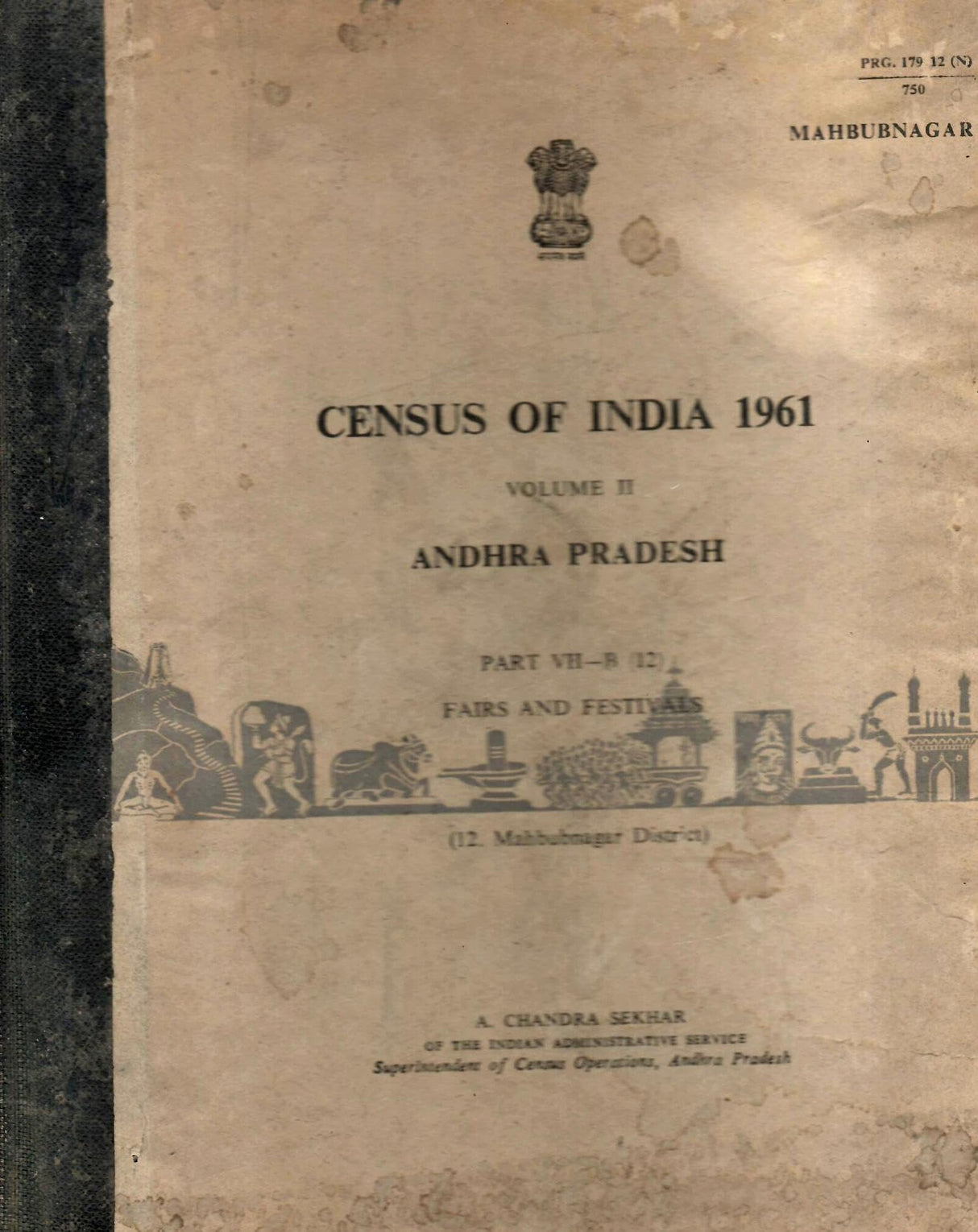 Census Of India 1961 - Vol. II, Andhra Pradesh - Part VII-B (12) Fairs and Festivals