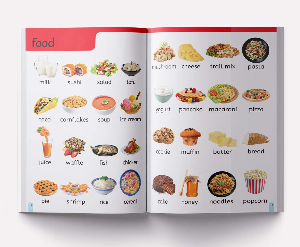 My First 1000 Words: Early Learning Picture Book to learn Alphabet, Numbers, Shapes and Colours, Transport, Birds and Animals, Professions, Opposite Words, Action Words, Parts of the body and Objects Around Us. - Retail Maharaj