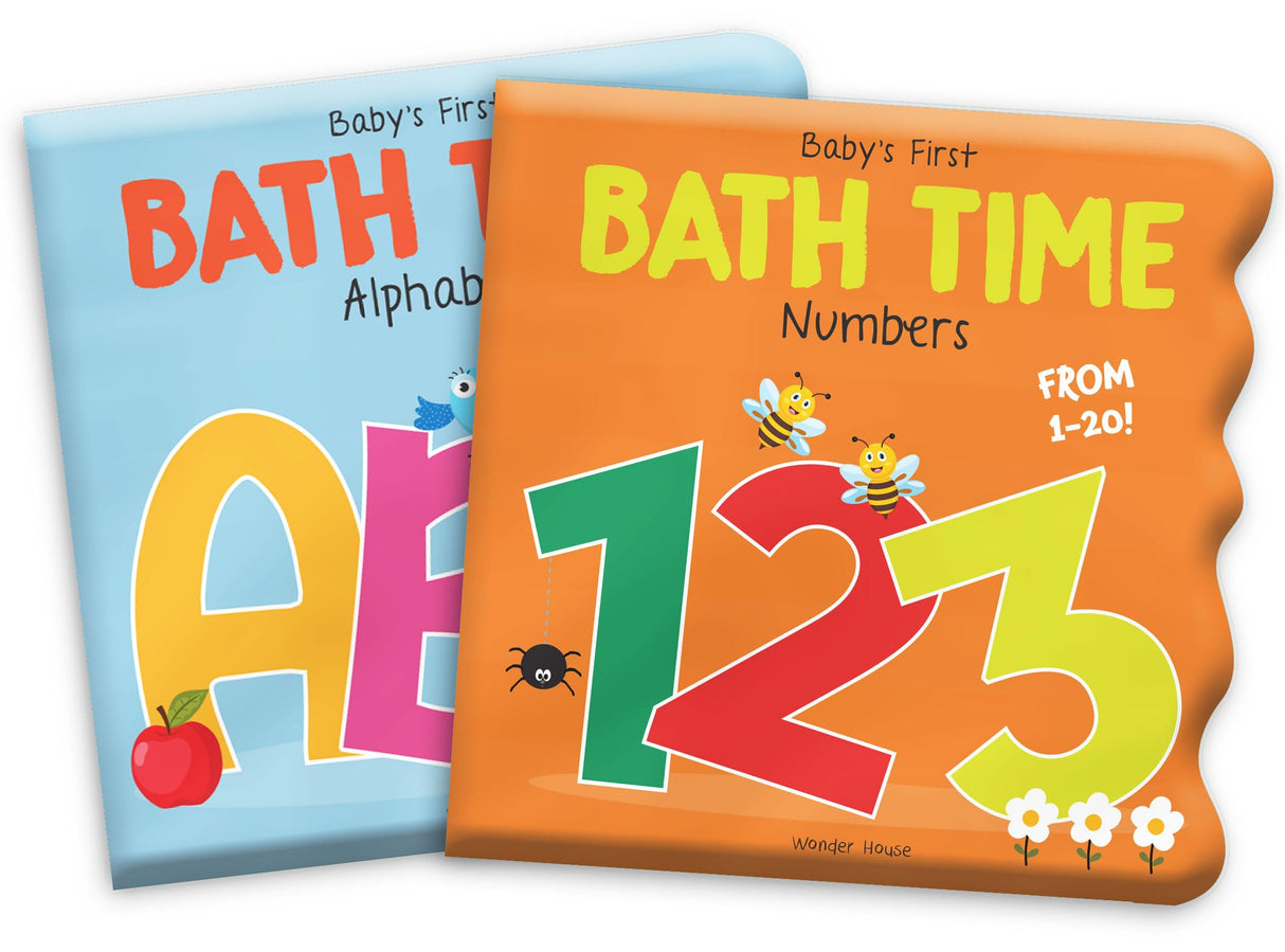 Baby's First Bath Time: 1,2,3 Bath Book - Retail Maharaj