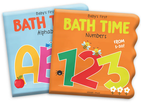 Baby's First Bath Time: 1,2,3 Bath Book - Retail Maharaj