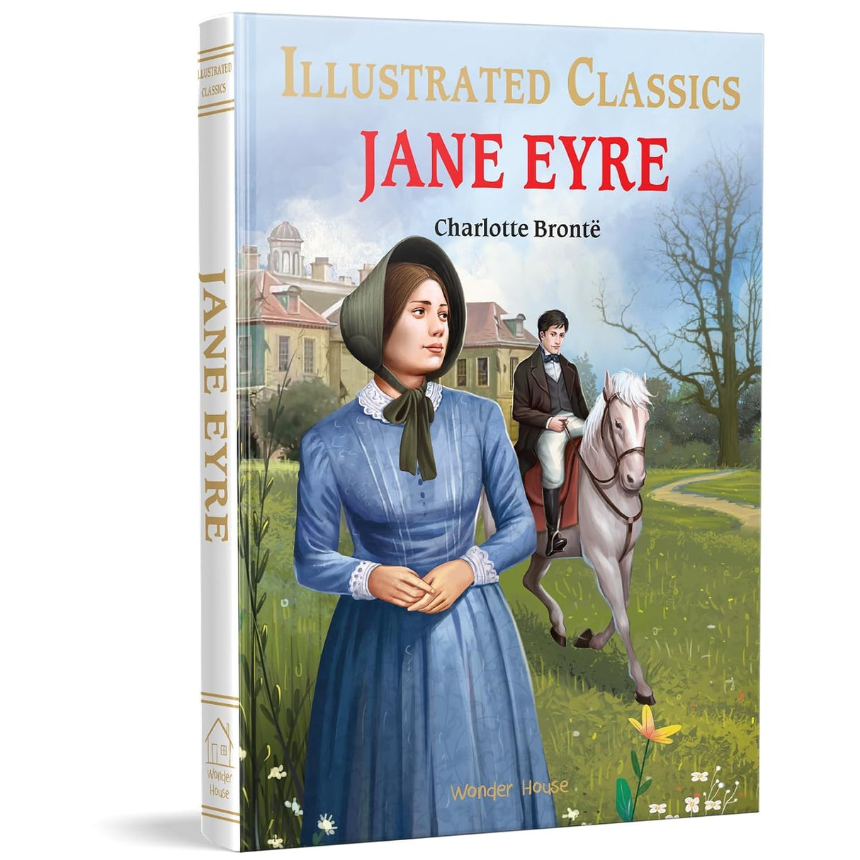 Jane Eyre : Illustrated Abridged Children Classics English Novel with Review Questions - Retail Maharaj