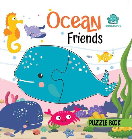 Ocean Friends Puzzle Board Book - Retail Maharaj