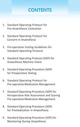 Standard Operating Protocols in Anaesthesia - Retail Maharaj