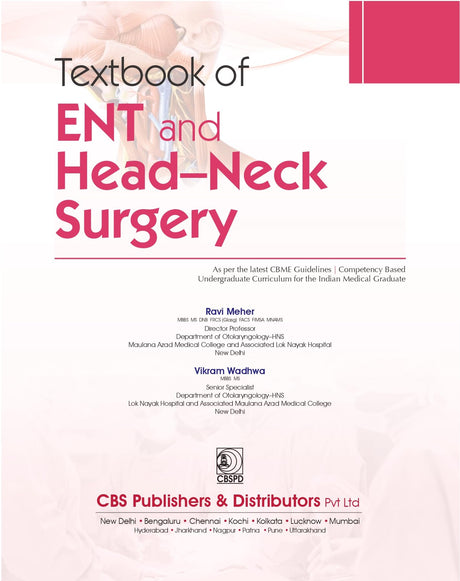 Textbook of ENT and Head Neck Surgery - 2024 - Retail Maharaj