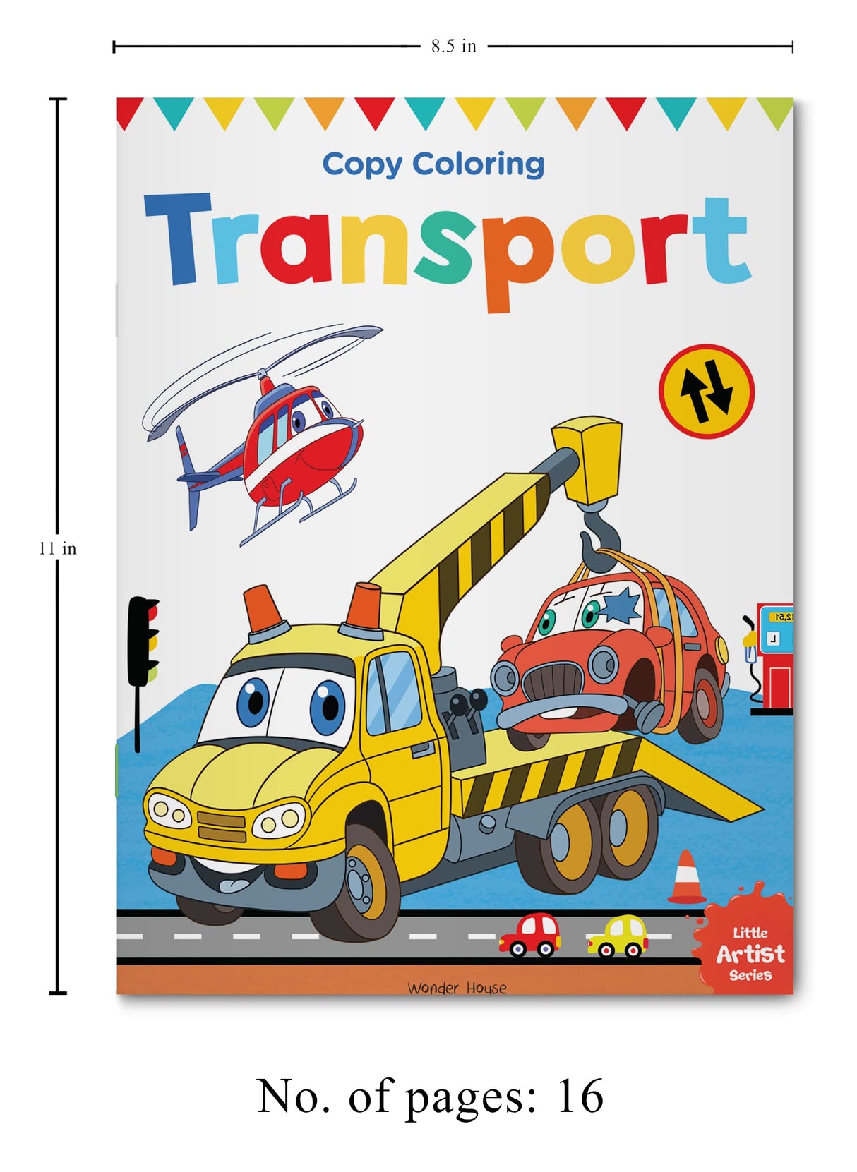 Little Artist Series Transport: Copy Colour Books - Retail Maharaj