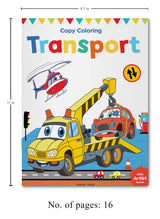 Little Artist Series Transport: Copy Colour Books - Retail Maharaj