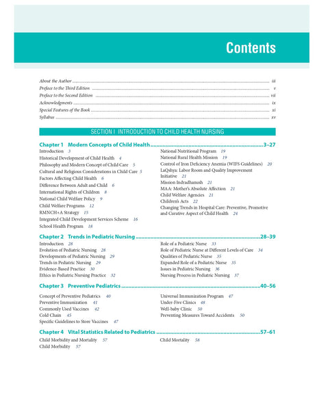 Textbook Of Pediatric Nursing For Bsc Nursing Students 3Ed (Pb 2025) - Retail Maharaj