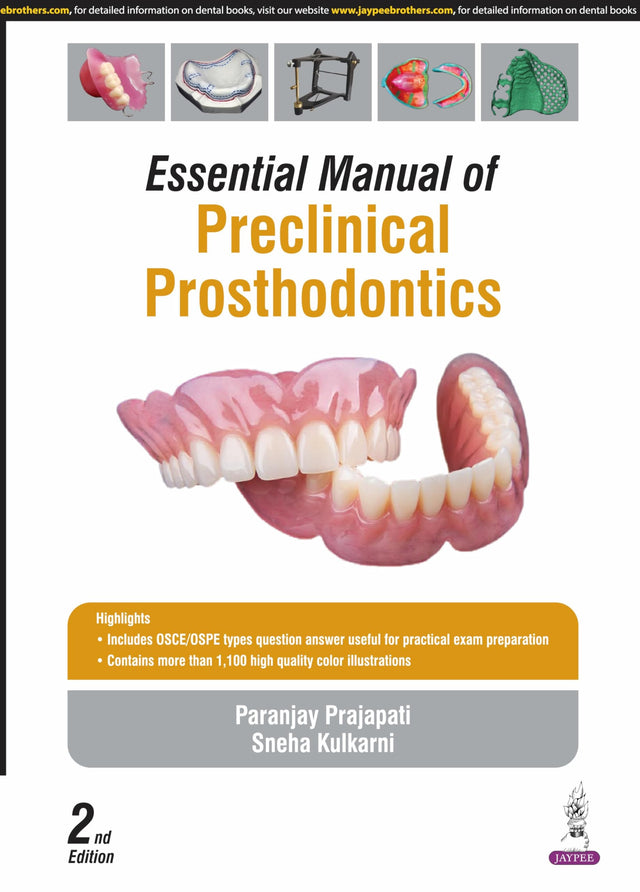 ESSENTIAL MANUAL OF PRECLINICAL PROSTHODONTICS - Retail Maharaj