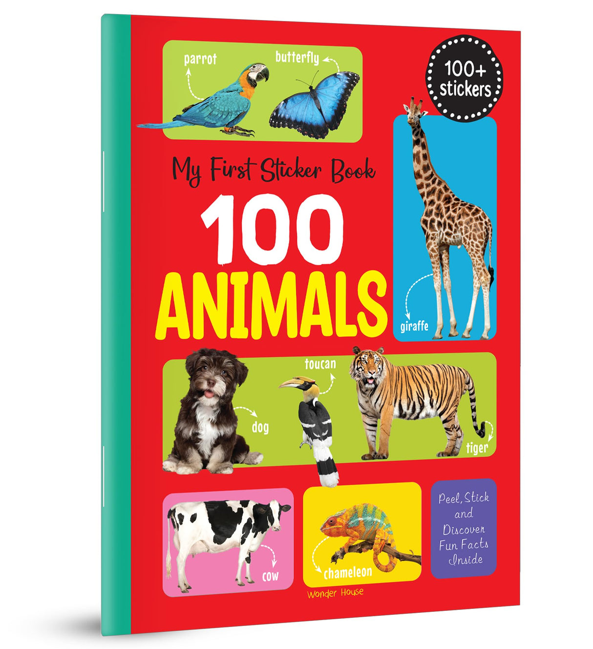 My First 100 Animals Stickers - Retail Maharaj