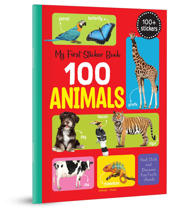 My First 100 Animals Stickers - Retail Maharaj