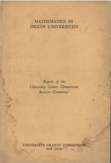 Mathematics In Indian Universities