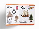 My First Padded Book of Alphabet: Early Learning Board Book for Kids | Learn ABC with Bright and Colorful Pictures | Durable Padded Board Book for Babies, Toddlers & Preschoolers | Ages 0–5 Years - Retail Maharaj