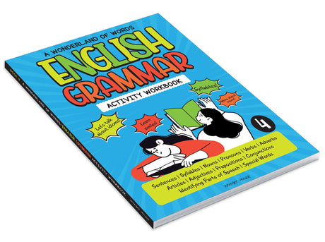A Wonderland Of Words: English Grammar - Level 4 Activity Workbook - Retail Maharaj