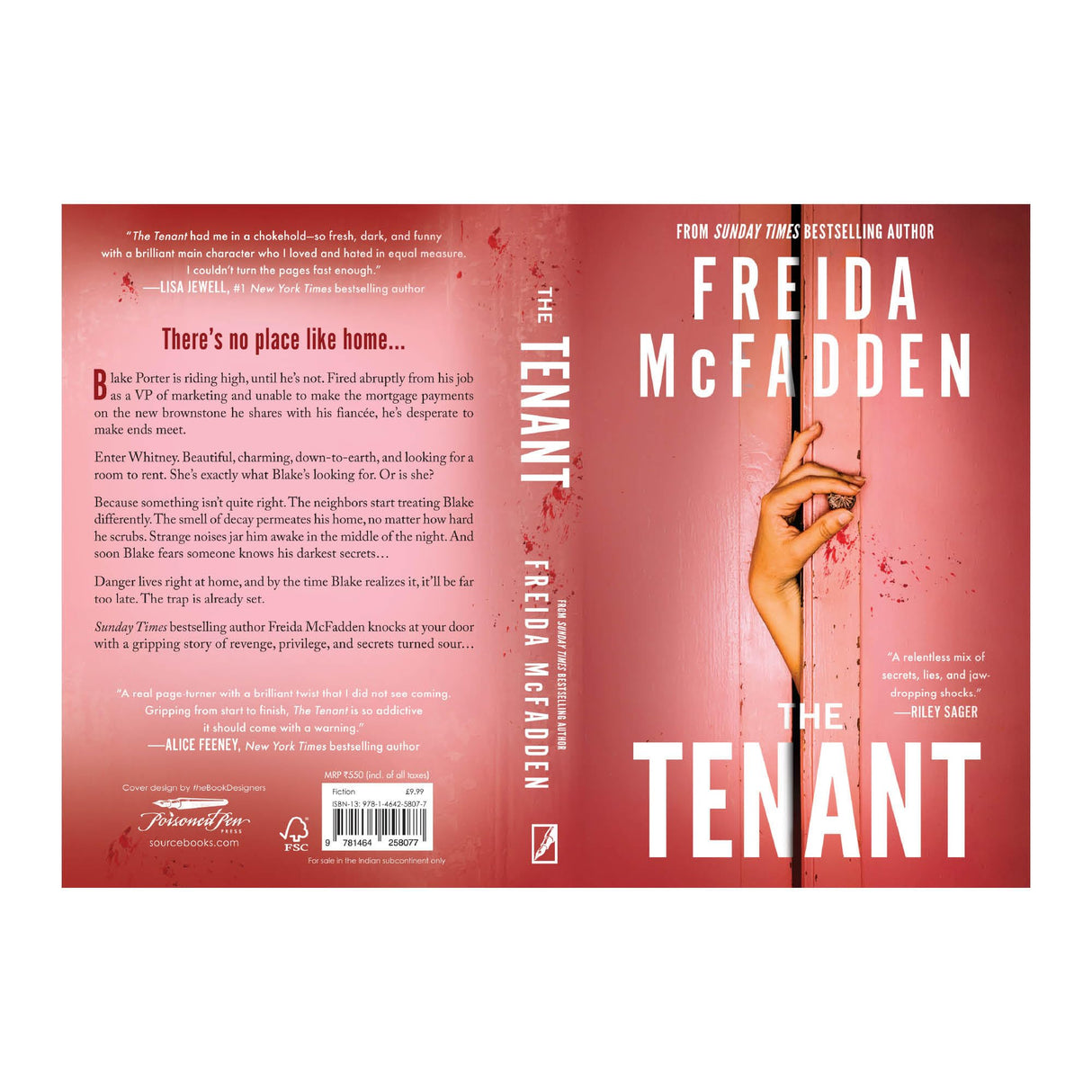 The Tenant : The All New Twisty Thriller from Bestselling Author of The Boyfriend and The Housemaid! - Retail Maharaj