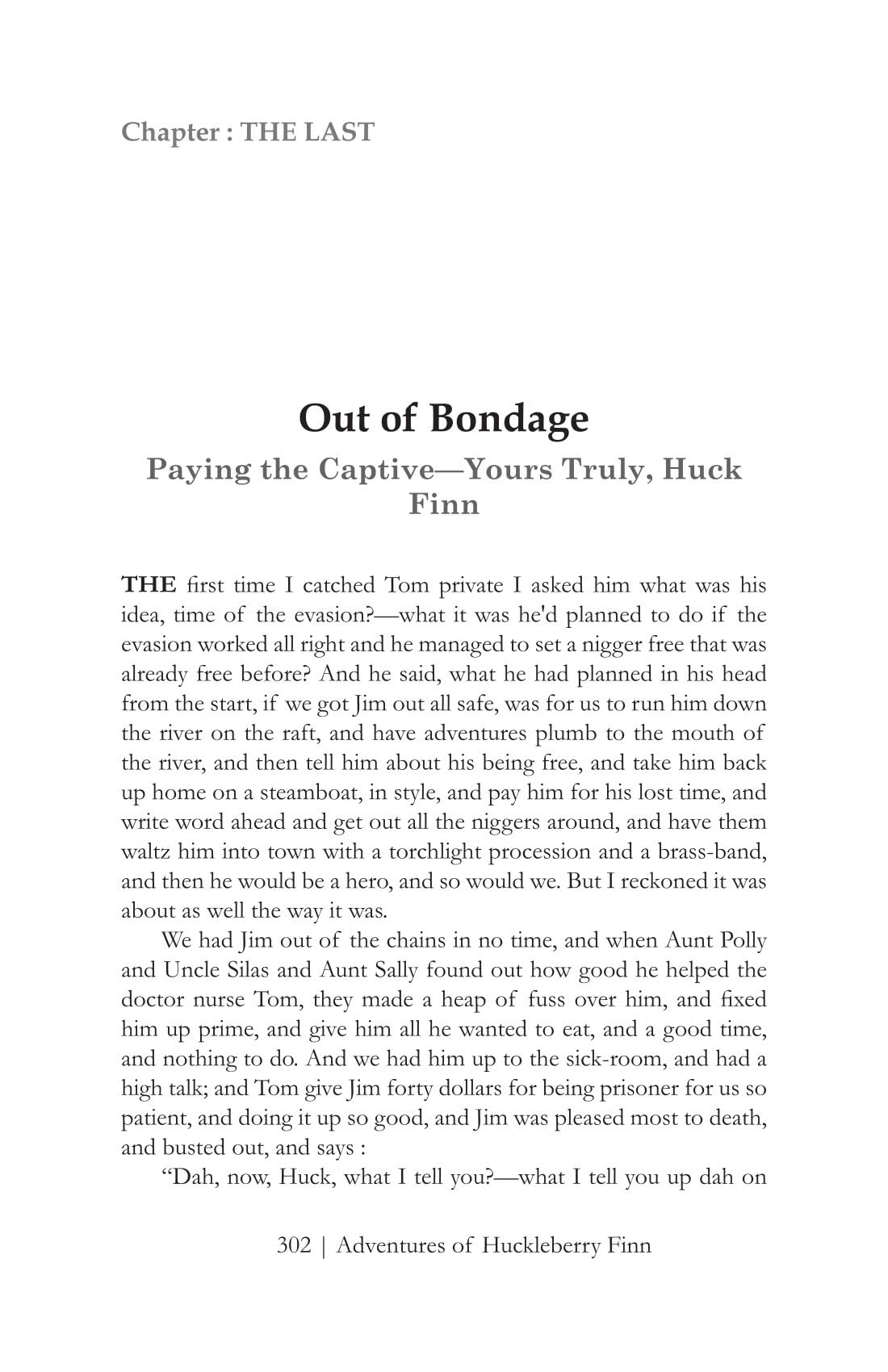 ADVENTURES of HUCKLEBERRY FINN