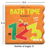 Baby's First Bath Time: 1,2,3 Bath Book - Retail Maharaj