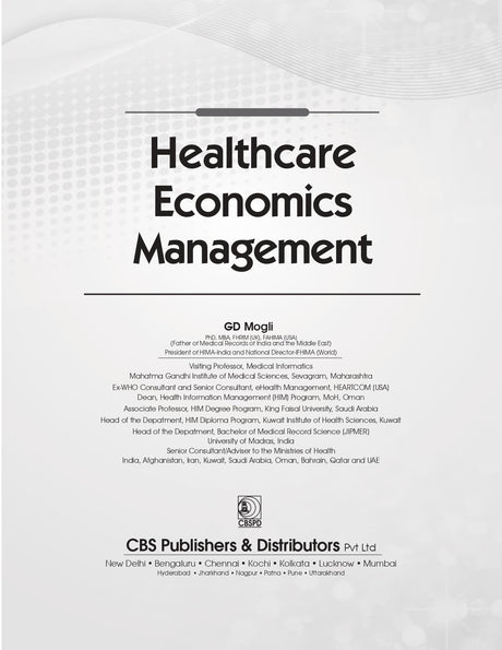 Healthcare Economics Management - Retail Maharaj