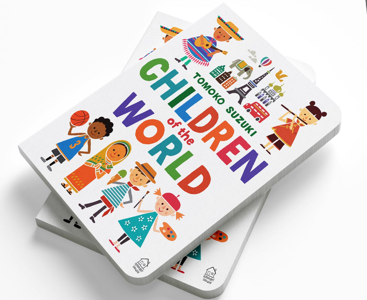 Children of the World – A Beautifully Illustrated Board Book for Kids: Celebrate Diversity, Cultures & Friendships Across the Globe | Simple Words and ... for Toddlers & Preschoolers | Ages 2–6 Years - Retail Maharaj