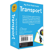 My First Flash Cards: Transport: 30 Early Learning Flash Cards For Kids - Retail Maharaj