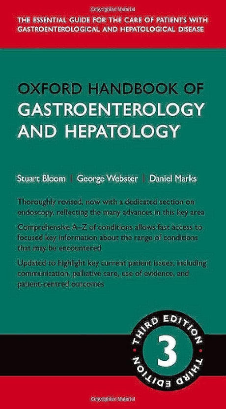 OXFORD HANDBOOK OF GASTROENTEROLOGY & HEPATOLOGY 3E - Retail Maharaj