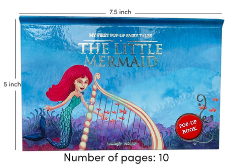My First Pop Up Fairy Tales Little Mermaid: Pop up Books for children - Retail Maharaj