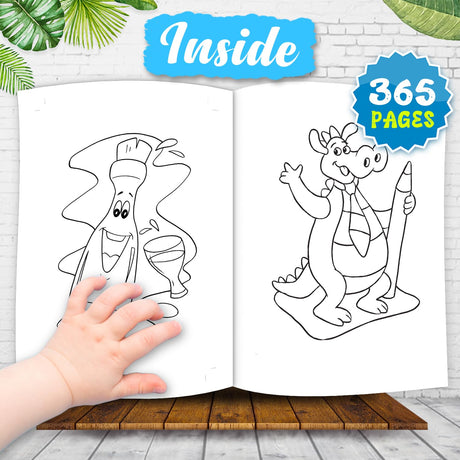 365 Colouring Book-1 - Retail Maharaj