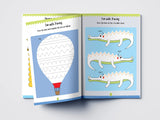 My Super Fun Kindergarten Activity Workbook for Children : Pattern Writing, Colors, Shapes, Numbers 1-10, Early Math, Alphabet, Brain Booster Activities, Following Directions, and Interactive Activities (Kids Ages 4 to 6) - Retail Maharaj