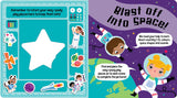 Easy Peely-Space: Out-of-this-world early learning fun! (Easy Peely - Peel, Stick, Play!) - Retail Maharaj