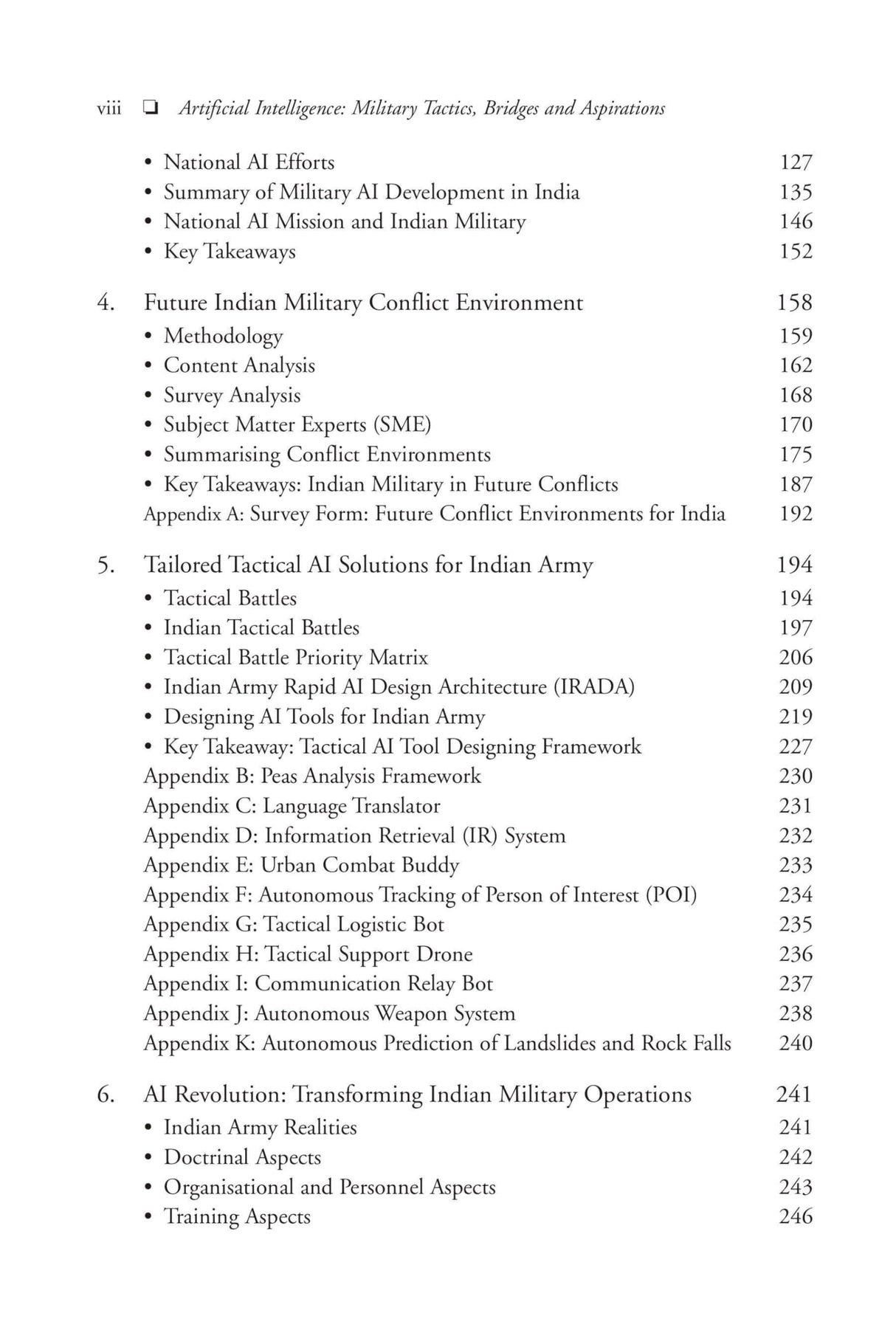 Artificial Intelligence Military Tactics, Bridges and Aspirations - Retail Maharaj