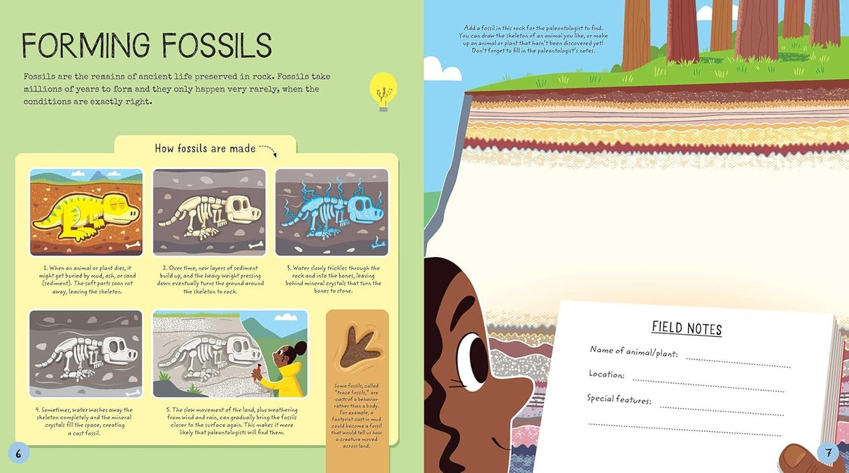 Paleontology Activity Book - Retail Maharaj
