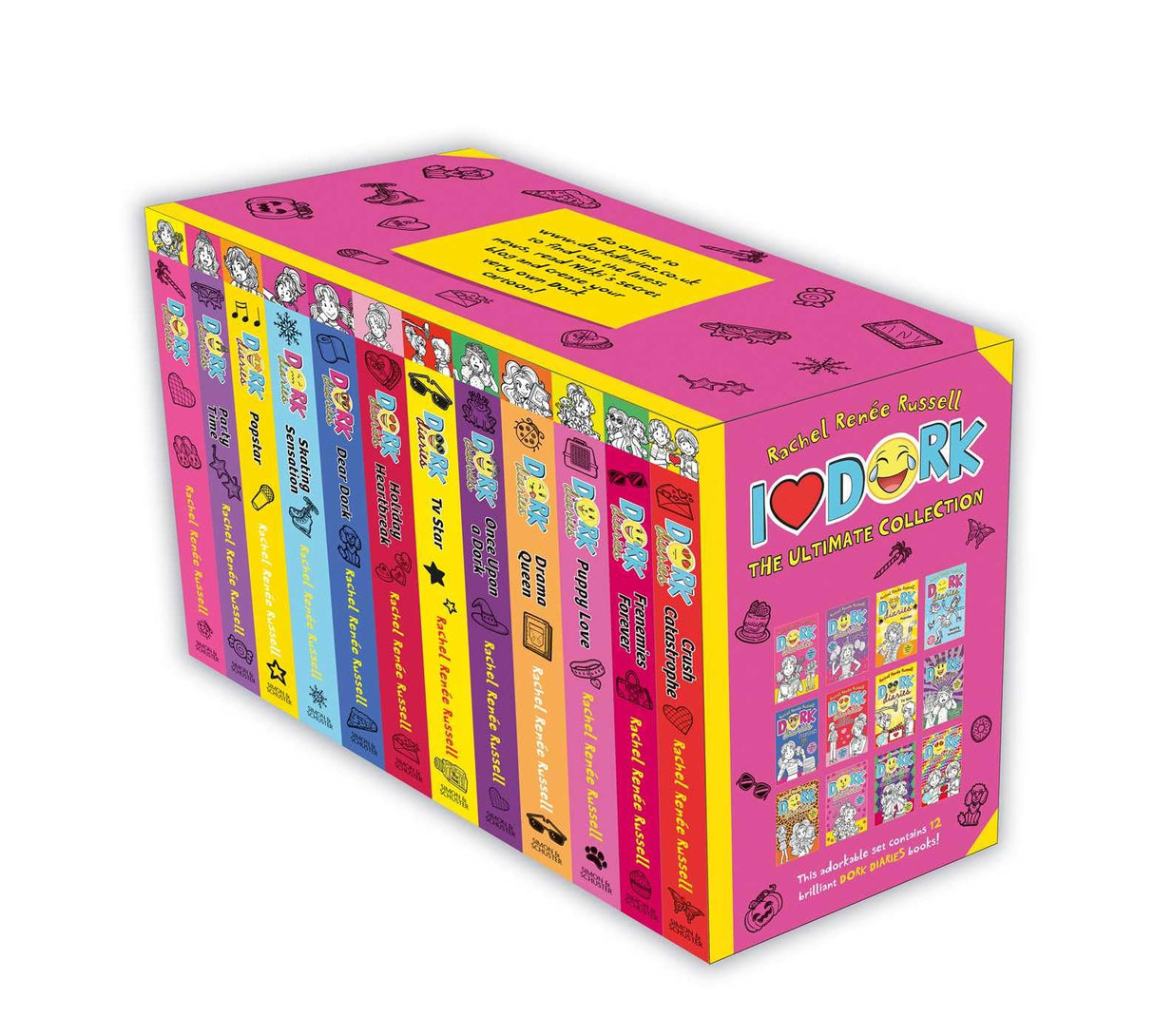 I Love Dork!: Books 1 - 12 Boxed Set (Dork Diaries) - Retail Maharaj