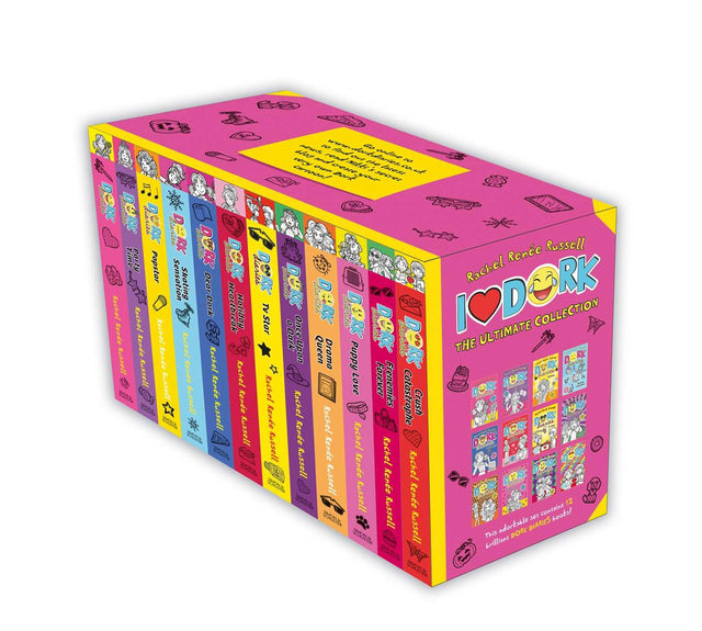 I Love Dork!: Books 1 - 12 Boxed Set (Dork Diaries) - Retail Maharaj
