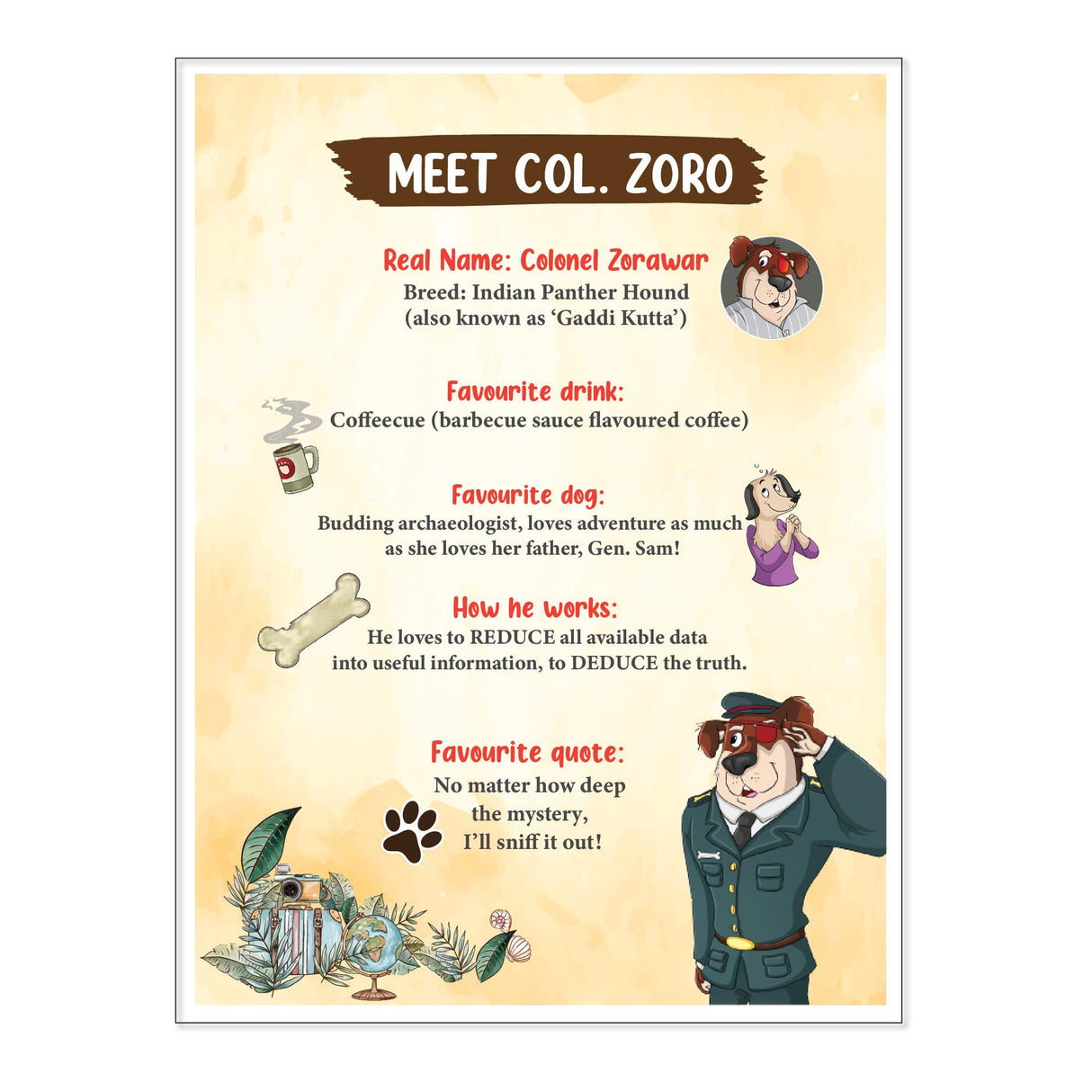 Detective Col. Zoro Book 6: The Petha and the missing Brigadier | Indian History and Life Lessons for Kids 9+ | Educational Novellas with Suspense and ... | Vocabulary Building and Critical Thinking - Retail Maharaj