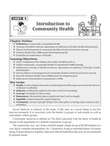 Community Health Nursing for GNM First Year (English Version)