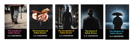 Complete Father Brown Mysteries Collection – Box Set of 5 Books | Classic Detective Stories by G.K. Chesterton - Retail Maharaj