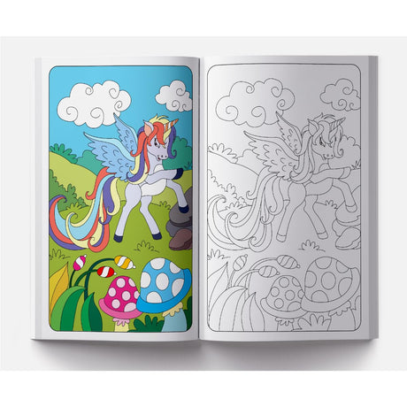 It's Ok To Be A Unicorn Coloring book - Giant book series: Jumbo Sized Colouring Book For Children - Retail Maharaj