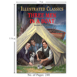Three Men in a Boat : Illustrated Abridged Children Classics English Novel with Review Questions - Retail Maharaj