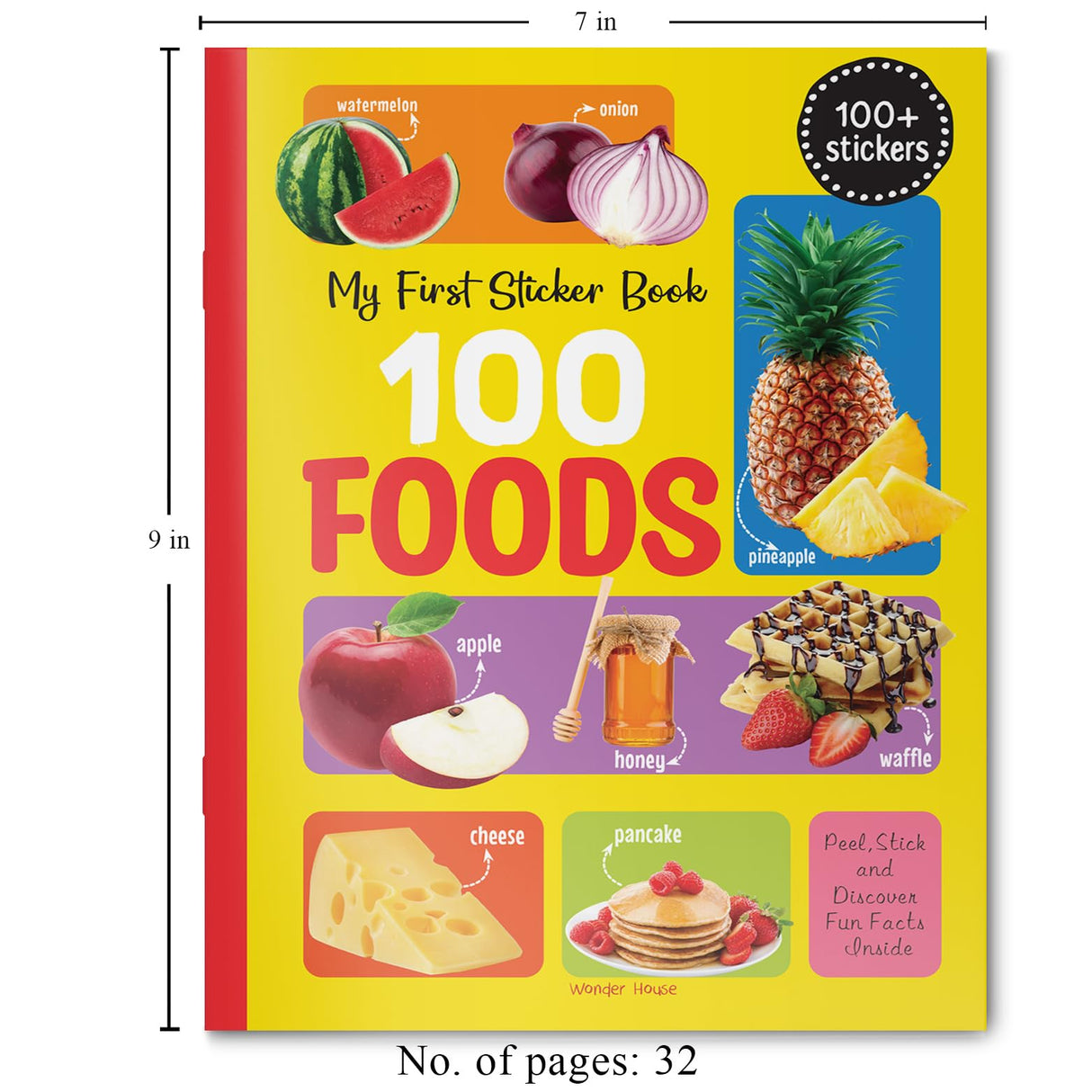 My First 100 Food Stickers - Retail Maharaj