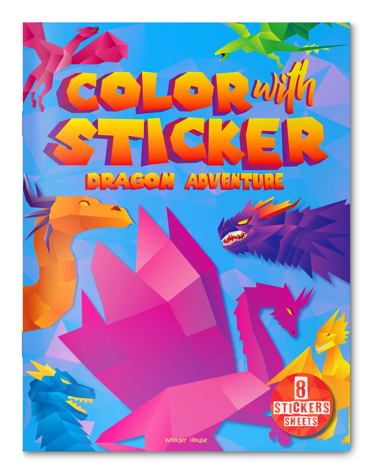 Color with Sticker - Dragon Adventure - Retail Maharaj