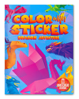 Color with Sticker - Dragon Adventure - Retail Maharaj