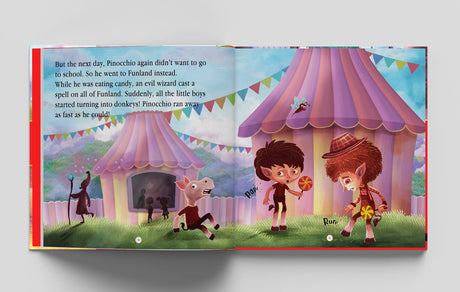Classic Fairy Tales: Ten Traditional Fairy Tales For Children (Abridged and Retold With Large Font For Easy Reading) 8 Inches X 8 Inches - Hardback - Retail Maharaj