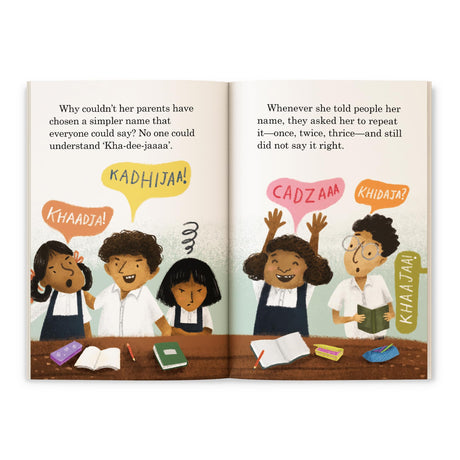My Name is Khadija (Hook Books): Story of a Girl Who Wants to Change Her Name, Set in Uttar Pradesh | Ages 5+ - Retail Maharaj