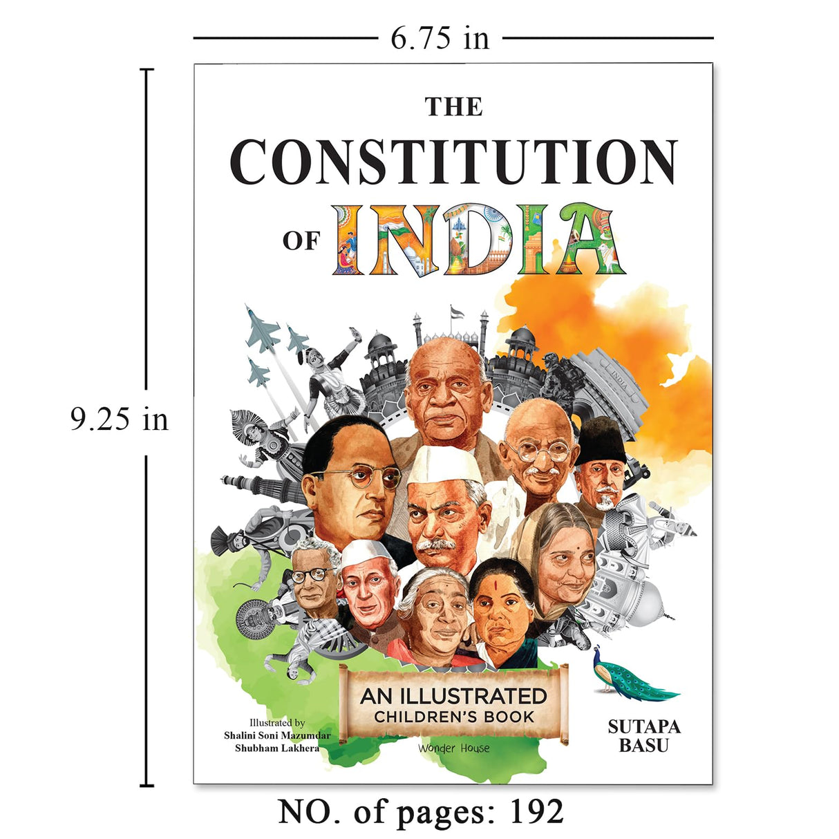 Constitution of India - illustrated book for children (Paperback-Perfect Binding) - Retail Maharaj