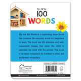 My First 100 Words: Padded Board Book for Kids | Learn First Words with Bright Pictures from Everyday Life – Animals, Food, Toys, Objects & More | Early Learning Book for Babies, Toddlers & Preschoolers | Ages 0–5 Years - Retail Maharaj