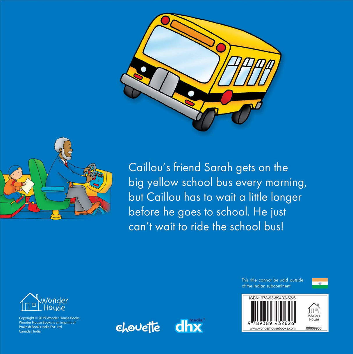 Caillou-The School Bus - Retail Maharaj