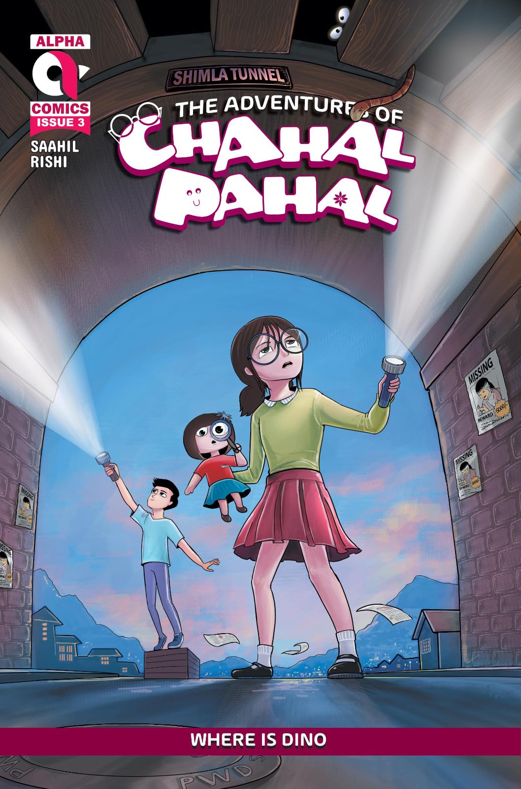 Alpha Comics | Combo 3 Of Chahal Pahal Series Issue 1-5 | Age 5-15 | English | Graphic Novel | New Release | Paperback - Retail Maharaj