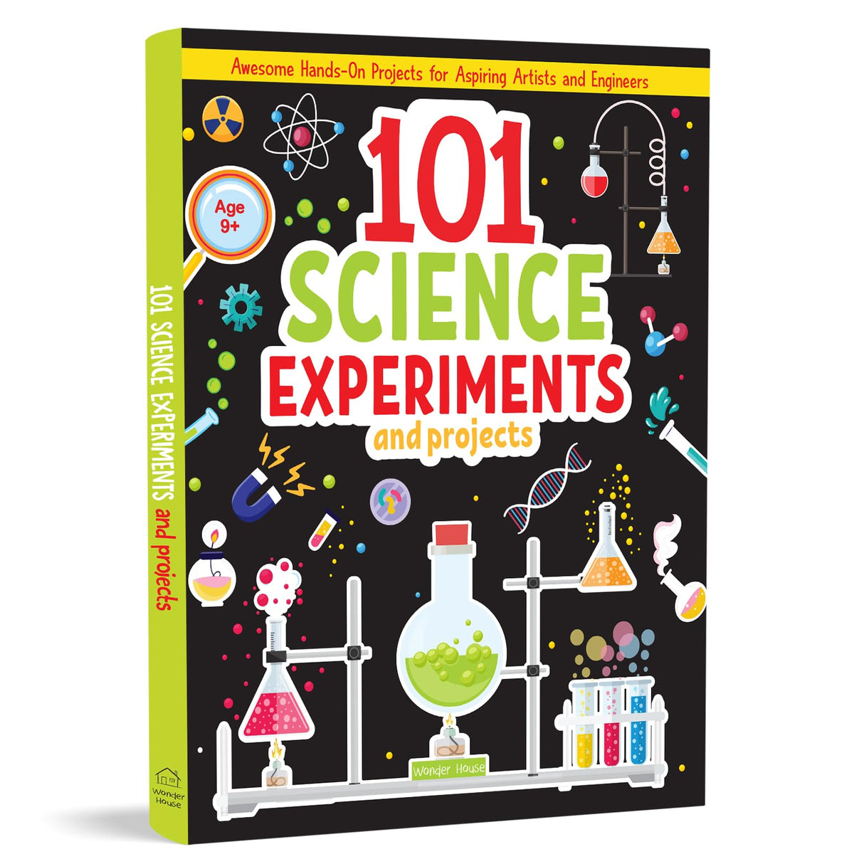 101 Science Experiments and Projects for Children | Hands-On Activities to Learn STEM Concepts | Ages 6–12 | Fun with Physics, Chemistry & Nature - Retail Maharaj