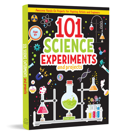 101 Science Experiments and Projects for Children | Hands-On Activities to Learn STEM Concepts | Ages 6–12 | Fun with Physics, Chemistry & Nature - Retail Maharaj